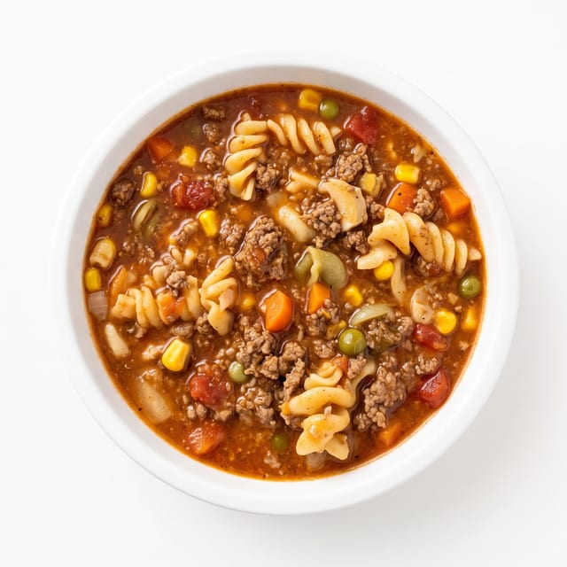 Vegetable Beef Soup.
