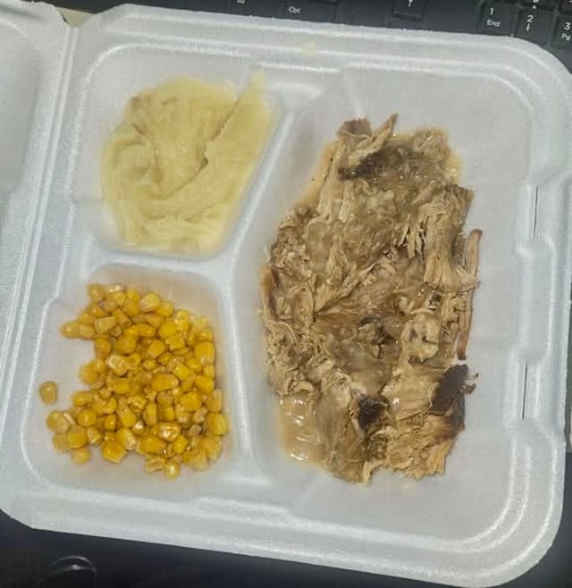 1 Meat and 2 Vegetables.